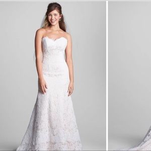 Olia Zavozina  Treasure Flared Lace Dress